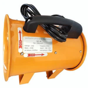 8 Inch 110V 60Hz Industrial Portable Ventilation Blower or Exhaust Fan