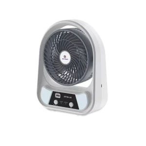8 Inch Cooling Powerful Small USB Table Fans Lithium Battery Lighting USB Rechargeable Solar Desk Fan for Home