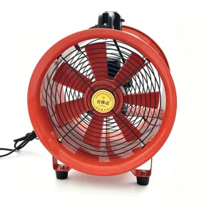 8 Inch Factory Handheld Portable Axial Fan Strong Wind for Underground Pipeline Gas Exhaust and Air Replacement