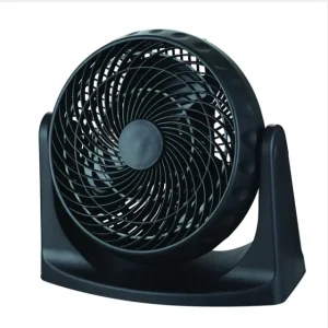8 Inch Oscillating Turbo Circulating Electric Table Fan 20W Air Cooling Plastic Portable 3 Speed for Home Hotel & Commercial Use
