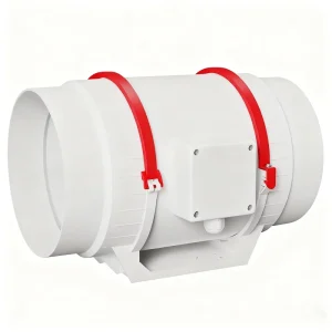 8 Inch Plastic Cross Flow Fans Without Controller for Grow Tent