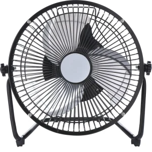 8” USB Lithium Battery DC Metal Body Portable Camping Battery Table Fan Rechargeable Floor Fan Cordless Outdoor Fans HJ 8RT