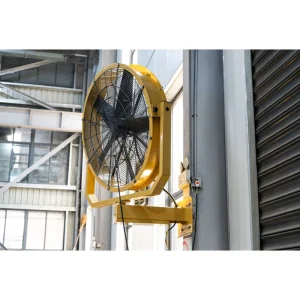80 Degree Rotation High Airflow IP66 Protection Water Spray Cooling Wall Motor Misting Fan for Outdoor Restaurant