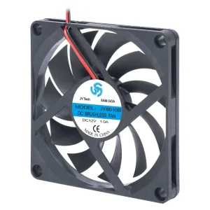 8010 80x80x10mm High Temperature Resistant Mini Industrial Air High Speed 12V DC Brushless Electric ODM Car PC Cooling Fan