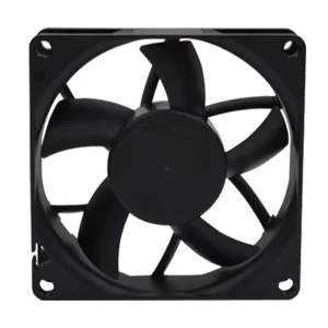 8020-3 12/24V Duct Axial Flow Fan 80x80x20mm Ball Bearing 70000 Hours Lifespan OEM ODM Plastic Blades Air Cooling Fan