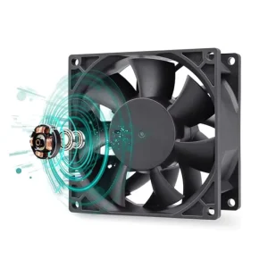 8025 Axial Flow Fan 80mm 12 Volt DC Cooling Fan 80x80x25mm DC Brushless Fan