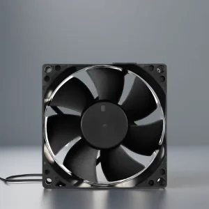 8025 Axial Flow Fan High CFM 80x80x25mm 12V 24V Electric 2Ball Bearing PBT Blade Speed Control for Industrial Control Cabinets