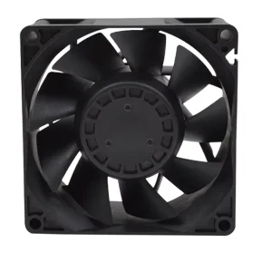 8038 1 12/24V DC Axial Flow Fan 80x80x38mm Ball Bearing 70000 Hours Lifespan Plastic Blades CE Certified OEM/ODM Air Cooling Fan