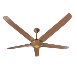 80W 56-Inch 5 Metal Blades AC Electric Ceiling Fan Spanish Support Silent Cost Saving Durable Anti-Rust Construction
