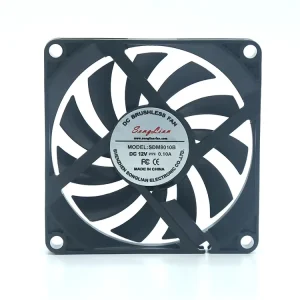 80X80X20 25 38Mm High Static Pressure Fan 12V 24V 48V 110V 220V Brushless 2Wire 3Wire 4Wire for PC Case Server Cooling System