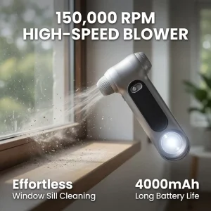80m s Auto Vacuum and Blower Turbo Jet Fan Electric Dust Blower Mini Violent Dust Blower Cordless Dust Blower for Car Travel