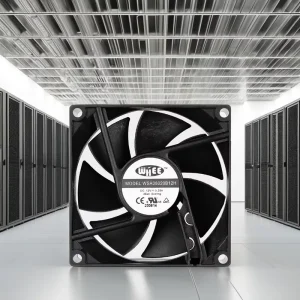 80mm DC Axial Brushless Cooling Fan 80x80x20mm Plastic Electric Low Noise Exhaust Fan for Manufacturing Plant Customizable