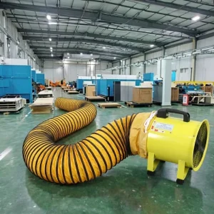 8”10”12” Industrial Portable Ventilation Fans 110V 220V Portable Handle Other Ventilator Duct Blower Fans for Confined Space