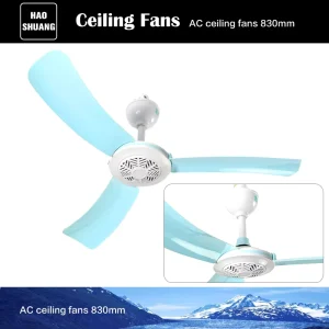 830mm 33 Inch Modern Energy Saving Best Silent Powerful Cooling Ceiling Fan for Home Outdoor & Hotel Use Without Lights