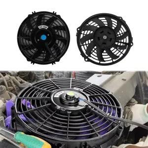 9 12 14 16 Inch 12V 120W Electric Radiator Cooling Fan Fits All Car Models