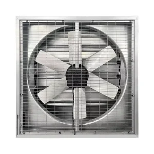 9 Speed 380v Direct Drive EC BLDC Axial Extractor Fan 6-Blade Industrial Exhaust Box Ventilation Brushless