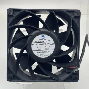 92*32MM DC Cooling Industrial Fan with Large Air Volume Low Noise 24V PBT Material Electric ODM Customized IP68 Waterproof