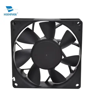 9225-2 DC12/24V Duct Axial Flow Fan 92x92x25mm Ball Bearing 70000 Hours Plastic Blades OEM ODM Air Cooling Fan for Power Supply