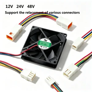 9225 9025 DA09225B24UA 0.50A DC 24V Cooling Fan Brushless Radiator Fan Motor Axial Cooling Inverter Fan