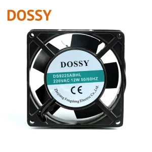 92x92x25 mm AC Cooling Fan Axial Ventilation Fan Low Noise Industrial Exhaust Fan