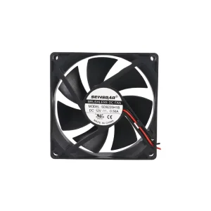 92x92x25mm Electric DC Axial Fan (Plastic Blades) OEM ODM Customizable Cooling System Component 5 24V