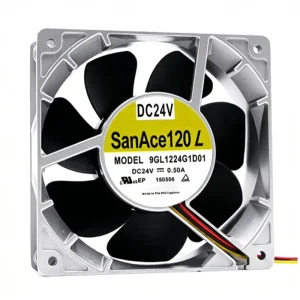 9GL1224G1D01 24V DC 120*38mm 0.50A High Airflow High Static Pressure Axial Flow Cooling Fan