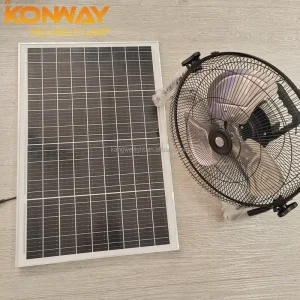 9V Solar Fan Solar Powered AC DC Rechargeable Fan Stand Solar Fan with Panel and Solar Fan with Solar Panel