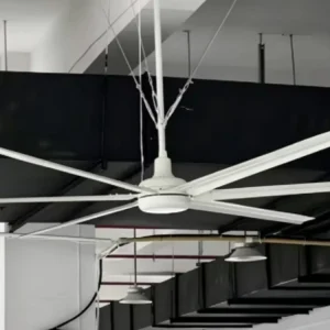 9ft 6 Blades LED Ceiling Fan with Light Remote Control for Commerical Use
