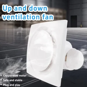 A100H Square Exhaust Fan Lifting Ventilation Fan 220V 1 Year Warranty