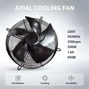 A3P250 EC092 040 220V 50 60Hz High Efficiency Energy Saving EC Industrial Exhaust Fan Brushless Motor Energy Saving and Durable