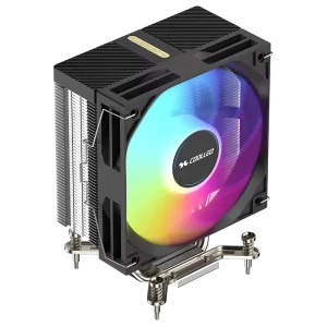 A41 Intel ARGB Desktop Heatsink 4 Heat Pipes Air Cooled CPU Radiator for Computer Case TDP 220W Gaming Computer