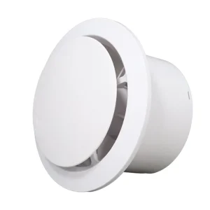 ABS Electric Window Exhaust Fan Silent 4 Inch Bathroom Mushroom Head Design Waterproof Wall Mounted Ventilation Unit