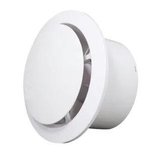 ABS Electric Window Exhaust Fan Silent 8 Inch Bathroom Mushroom Head Design Waterproof Wall Mounted Ventilation Unit