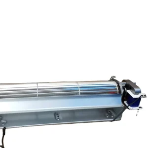 AC 110V/220V Cross Flow Fan Metal Furnace Wall Fan with Fireplace Industry Price with Fan Speed Controller