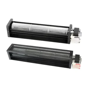 AC 220V 40mm Crossflow Fan Elevator Tangential Fan Aluminum Alloy Blade Silent Fan Blower