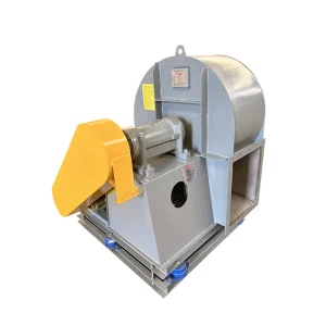 AC 380V 7.5kw Ventilation Blower Turbine Powder Material Industry for Centrifugal Exhaust Fan OEM HUABO Model 4 72