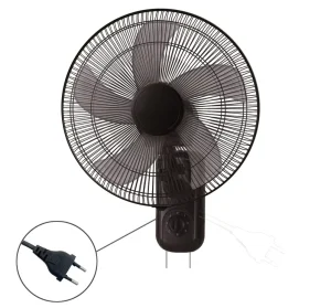 AC 60W 16-Inch Wall-Mounted Fan with Mechanical Timing Five-Leaf Design for Industrial Household Use