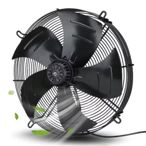 AC Axial Airflow Fan 500mm 20 Inch External Rotor Motor Cooling Refrigerator Axial Fan