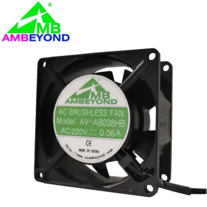 AC Axial Cooling Fan 110V 115V 220V 240V Dual Ball Bearing 80x80x38mm Cabinet Ventilation Exhaust Fan