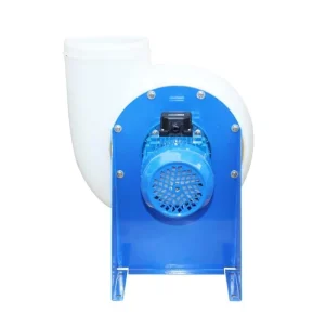 AC Centrifugal Fans PE/PVC Backward Curved Plastic Impeller and Housing Industrial Centrifugal Fans for Corrosive Ventilation