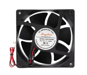 AC/DC Axial Flow Fan 12038 200x200x60mm 24V 12V Plastic Blade Industrial Cooling Fan