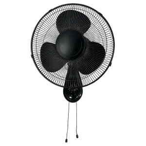 AC/DC12V Electric Wall Mounted Air Cooling Fan Oscillating for Home Household Dinning Hall Restaurant