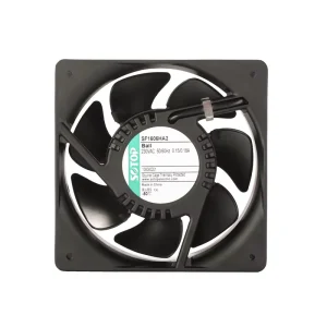 AC Electric Industrial Axial Cooling Fan with Ball Bearing All Metal Construction Multi Voltage (115 230 380V) SF1606