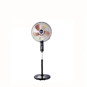 AC Electric Tower Pedestal Stand Fan Mechanical Control Four Oscillating Energy Efficient Class Plastic US Plug Home Hotel