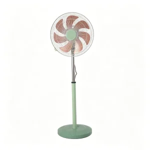 AC Motor Summer Fan 7 Blades 4 Speeds Stand Ventilator Floor Fan Strong Round Base