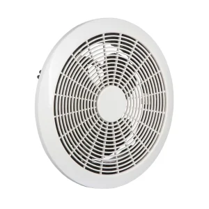 AC Powered Plastic Ceiling Mounted Exhaust Fan 30W Duct Ceiling Pipe Exhaust Fan