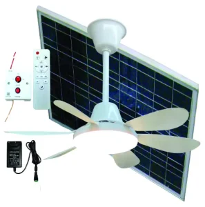 ACDC 25inch 12v Fan Dc Fan Solar Fan Dc Ceiling Fan Solar Ceiling Fan with Led Light