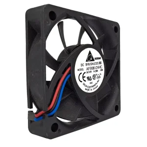 AFB0612VHC F00 Electric Axial Flow Fan Customizable OEM Free Standing 12V DC 0.36A 5400RPM 60*60*13mm Ball Bearing Plastic