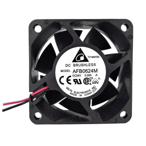 AFB0624M A Customizable OEM Plastic Blade Roof Axial Cooling DC Fan 24V DC 0.09A 60*60*25.4mm 3600RPM 19.78CFM