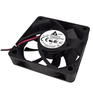 AFB0624VHC Electric Axial Flow Fan Free Standing Plastic Blade Roof 5400RPM 60*60*13mm Ball Bearing 24V DC 0.18A OEM ODM